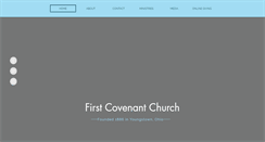 Desktop Screenshot of first-cov.org